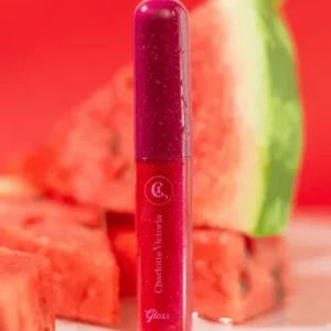 Gloss Labial Infantil Melancia com Brilho Holográfico