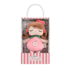 Boneca Metoo Com Caixa Mini Angela Frutas Maçãzinha