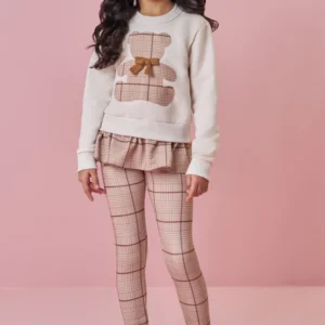 Conjunto de Blusão e Calça Legging