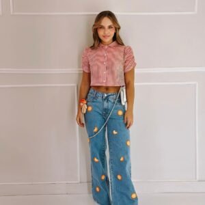 CROPPED MANGA BUFANTE