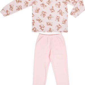 Conjunto Infantil Pijama Rosa Ursinhos