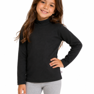 Blusa Infantil Gola Alta Básica Have Fun