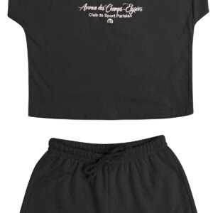 Conjunto Infantil Feminino Blusa e Short Have Fun