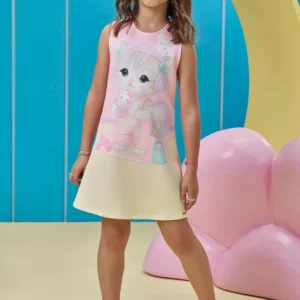 Vestido em Fly Tech