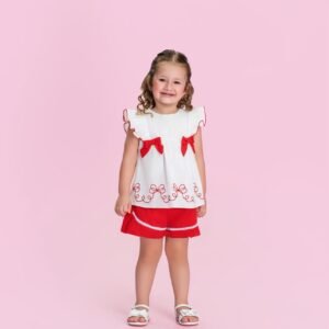 Conjunto Infantil Petit Cherie – Conforto e Estilo em 100% Algodão