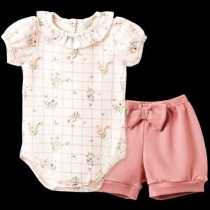 Conj Xadrez Floral