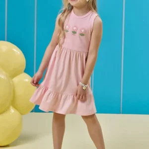 Vestido em Canelado Liz